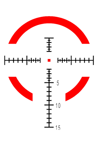 Rudolph AR 1-8x24mm AR1 FFP IR reticle (Demo model)