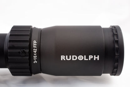 Rudolph VH 3-16x42mm T8 FFP IR reticle - Combo Deal