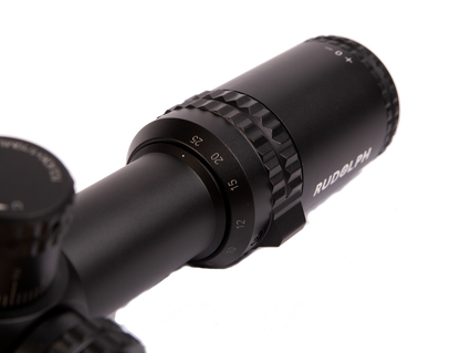 Rudolph V1 5-25x50mm T9 FFP IR reticle